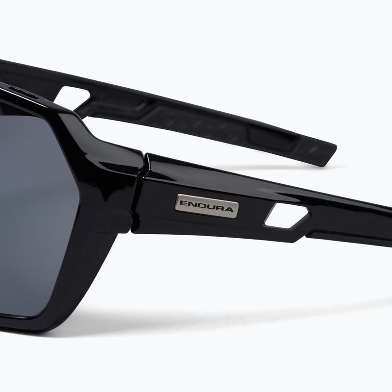 Sluneční brýle Endura Singletrack black/platinum revo smoke/clear silver flash mirror 4