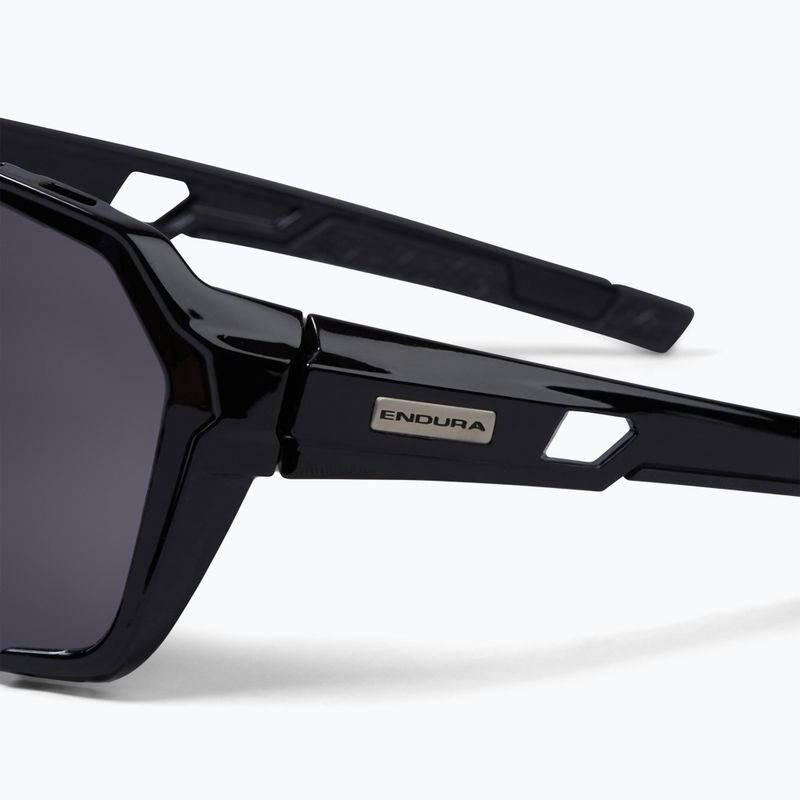 Sluneční brýle Endura Singletrack Frameless black/platinum revo smoke/clear silver flash 3