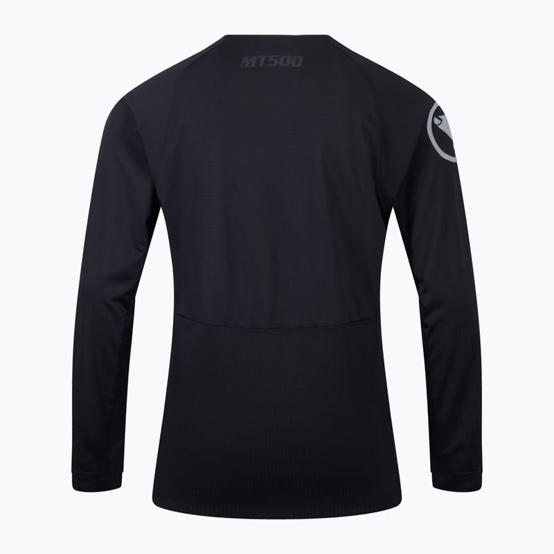 Dětský cyklistický dres longsleeve  Endura MT500 Burner black 2