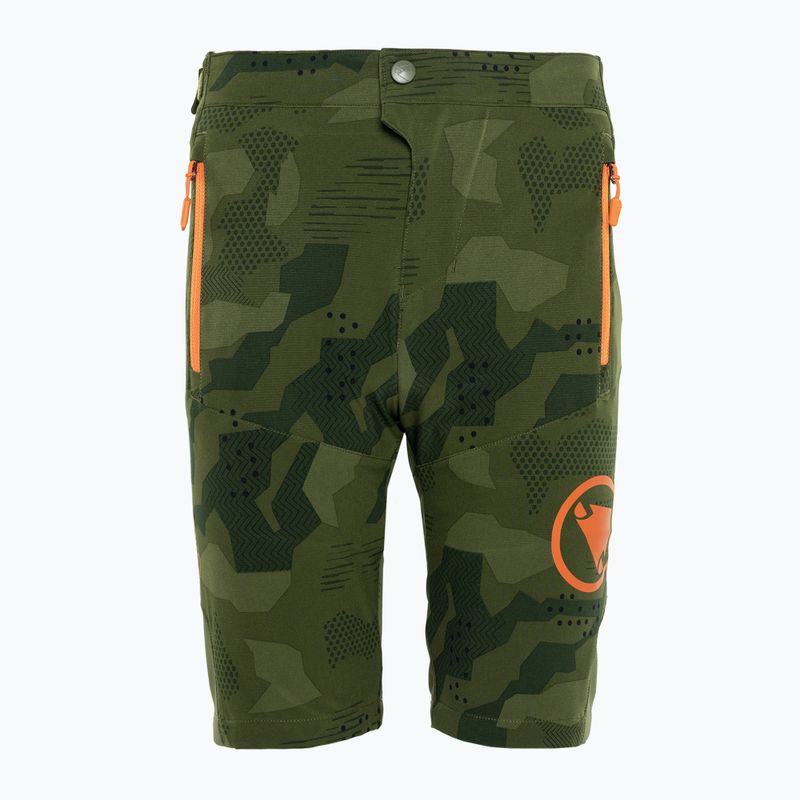 Dětské cyklistické šortky Endura MT500 Jr Burner Short tonal olive