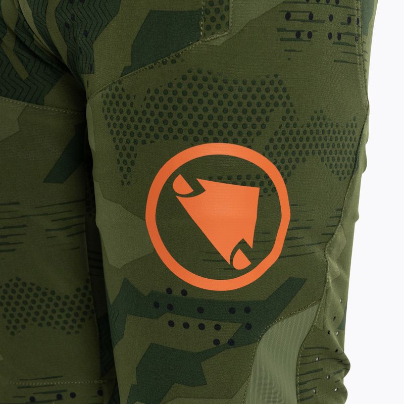 Dětské cyklistické šortky Endura MT500 Jr Burner Short tonal olive 3