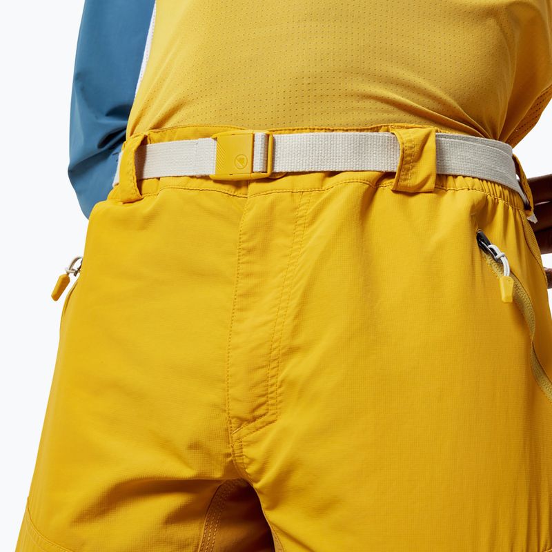 Pánské cyklistické šortky  Endura Hummvee Short mustard 5