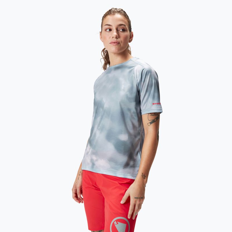 Dámský cyklistický dres Endura Cloud Ltd S/S dreich grey 3