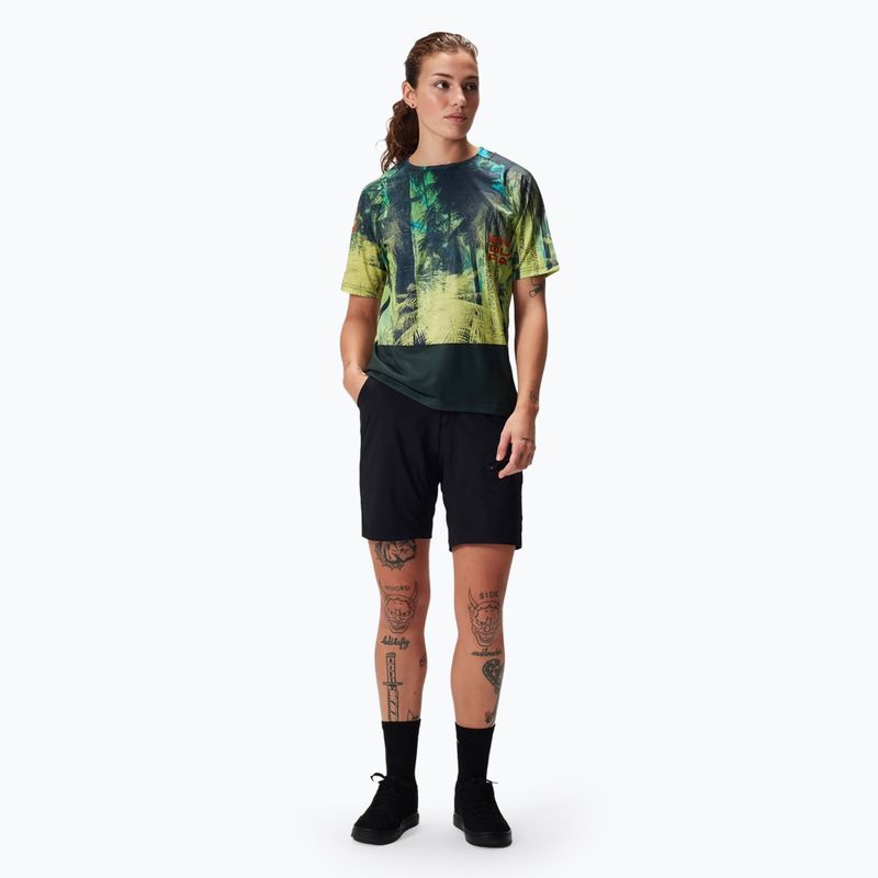 Dámský cyklistický dres Endura Tropical Print Ltd ghillie green 2