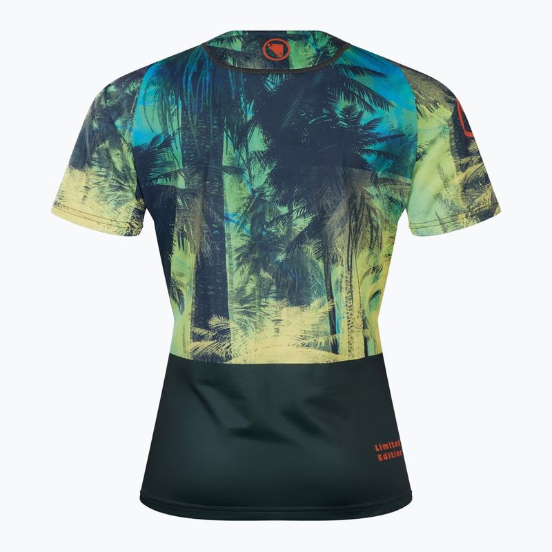 Dámský cyklistický dres Endura Tropical Print Ltd ghillie green 8