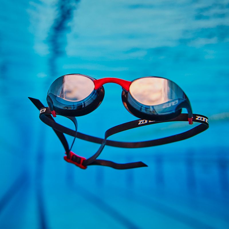 Plavecké brýle ZONE3 Volare Streamline Racing black/red 3