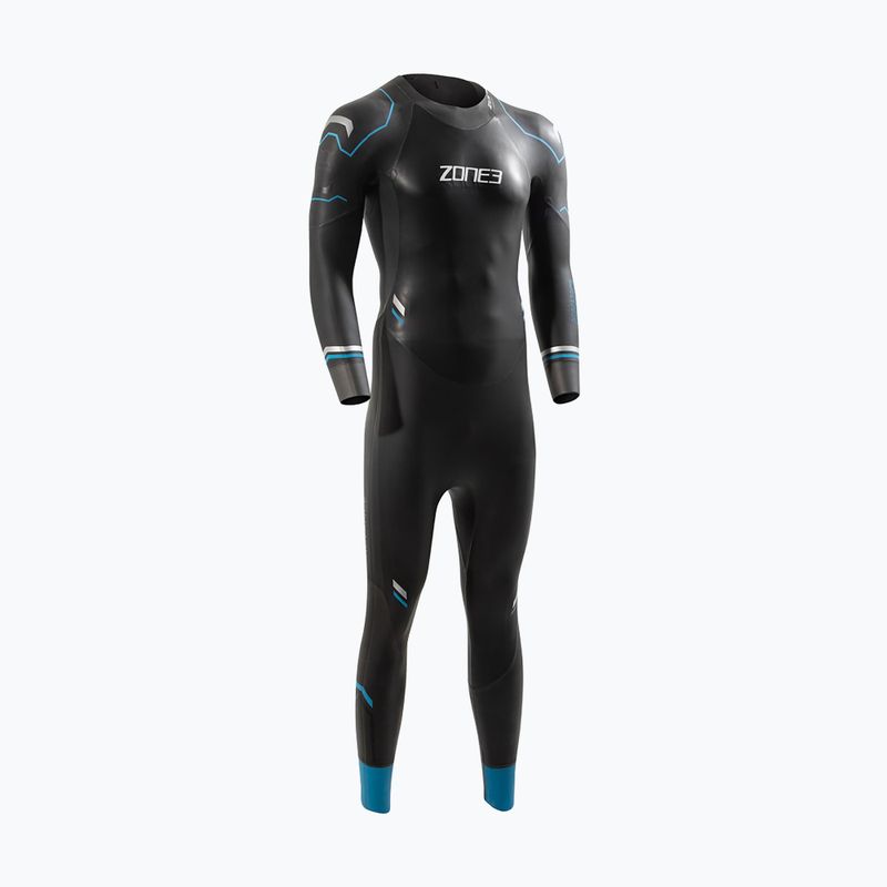 Pánský neopren  ZONE3 Advance black/blue/gunmetal