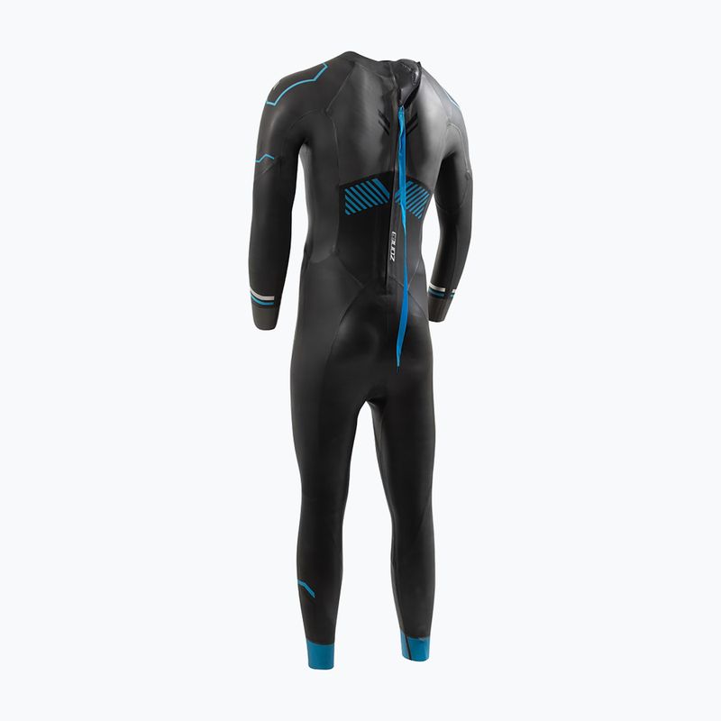 Pánský neopren  ZONE3 Advance black/blue/gunmetal 2