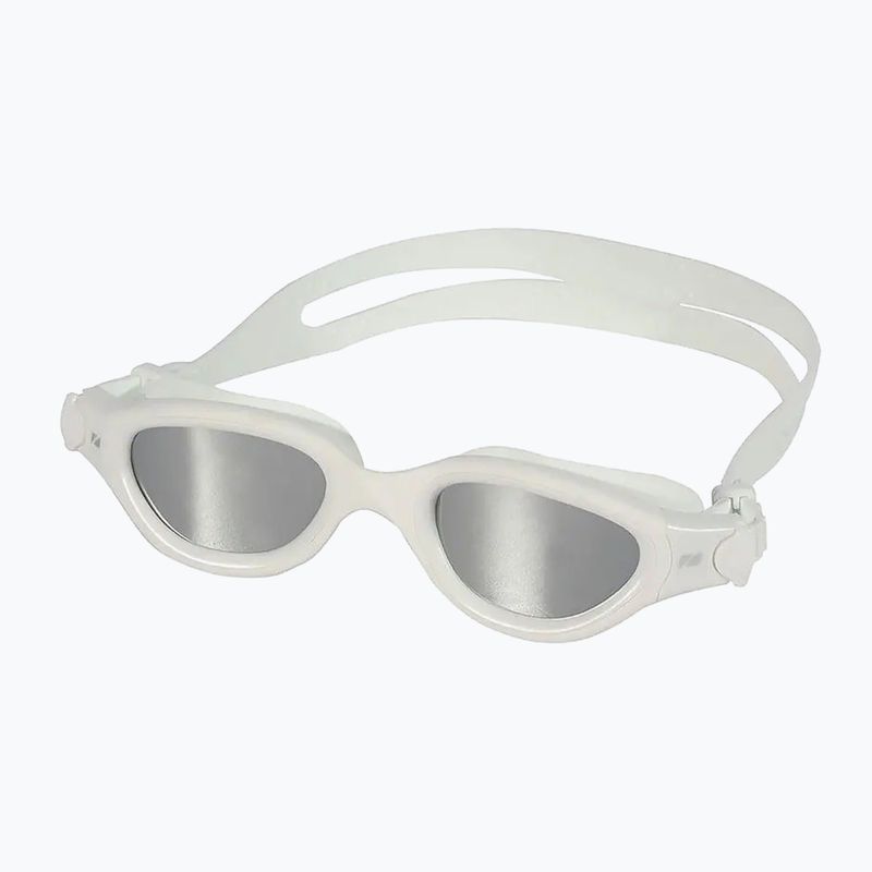 Plavecké brýle ZONE3 Venator-X white/white/polarized silver lens 6