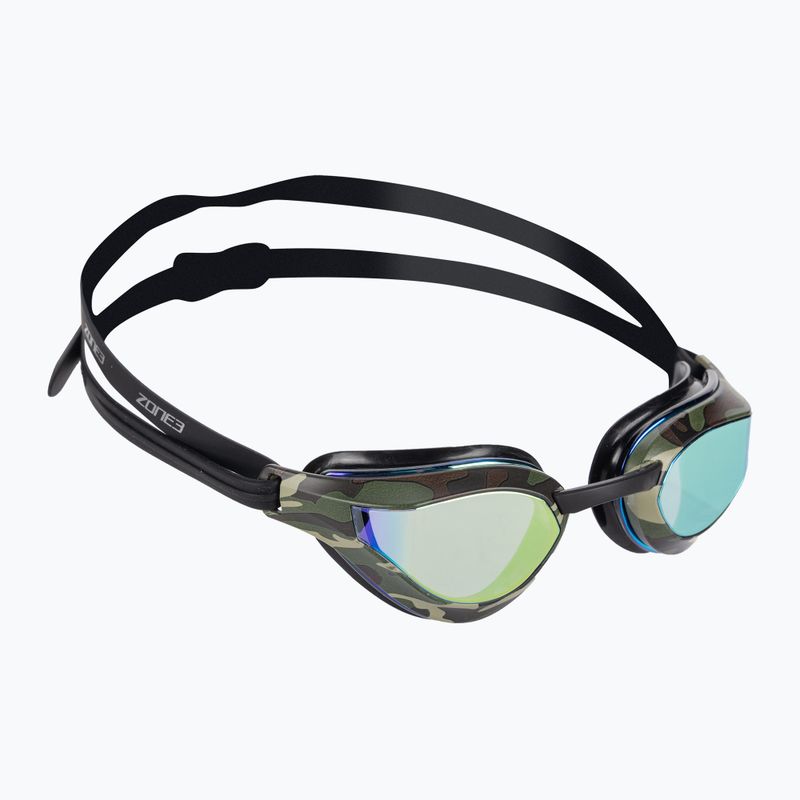 Plavecké brýle ZONE3 Viper Speed black/green/camo