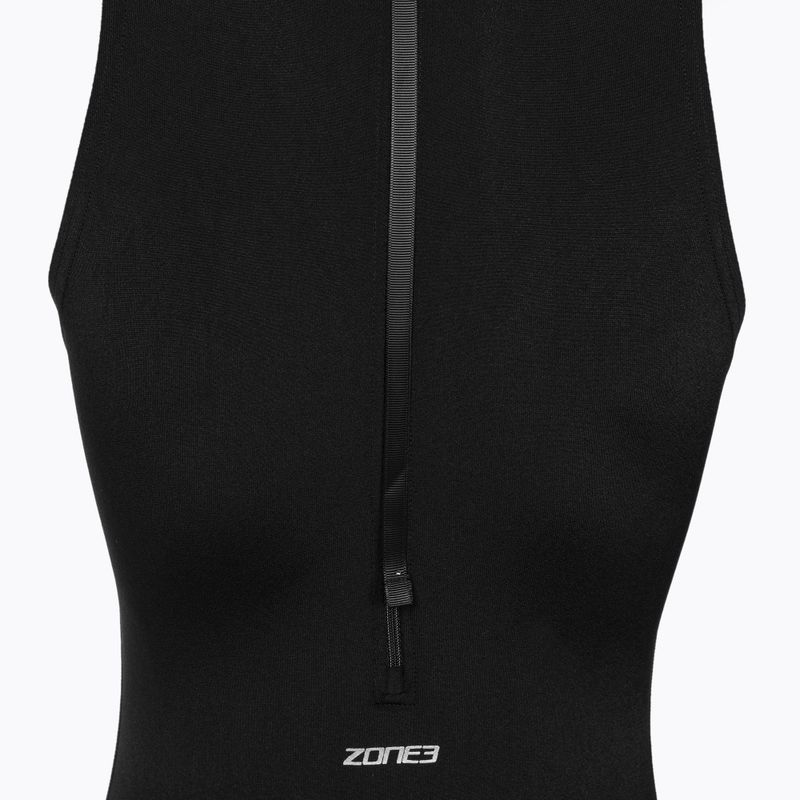 Dámské jednodílné plavky ZONE3 OWS Renew High Neck black 5