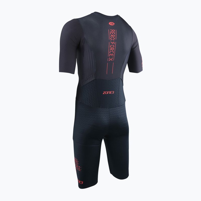 Pánský triatlonový oblek ZONE3 Aeroforce X II Trisuit black 2