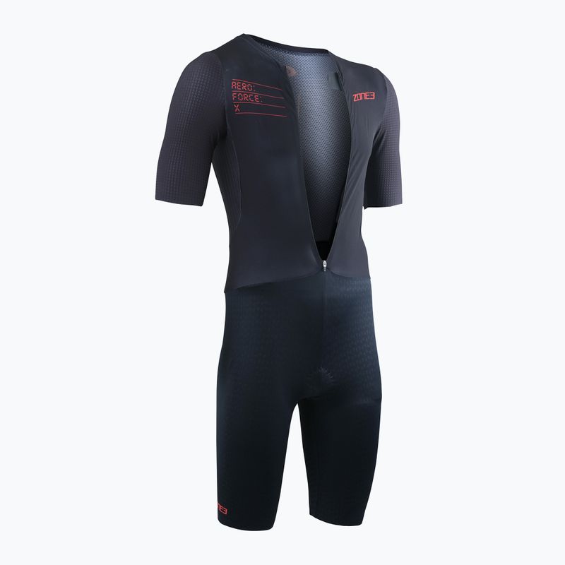 Pánský triatlonový oblek ZONE3 Aeroforce X II Trisuit black 3
