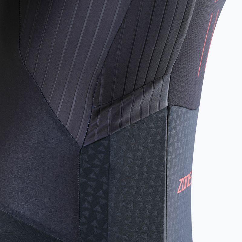 Pánský triatlonový oblek ZONE3 Aeroforce X II Trisuit black 6