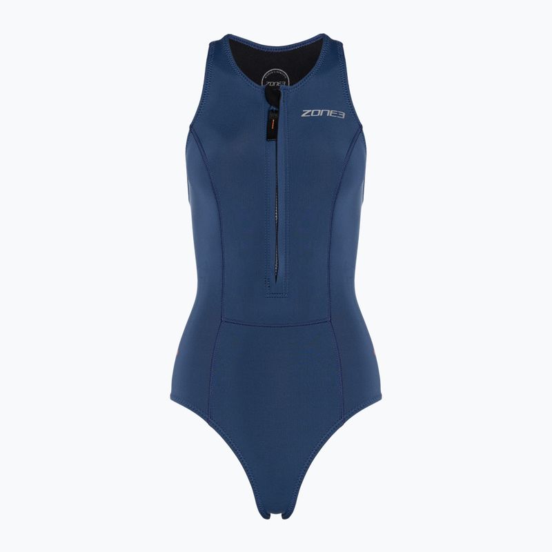 Dámský plavecký neopren ZONE3 Yulex Sleeveless navy