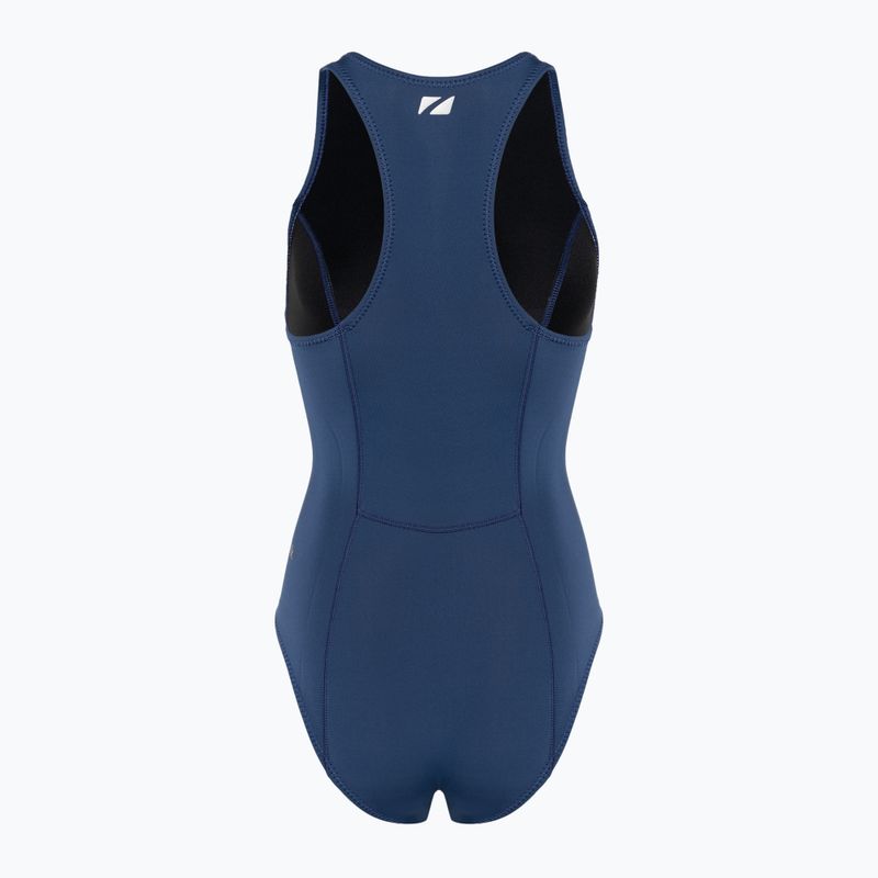 Dámský plavecký neopren ZONE3 Yulex Sleeveless navy 2