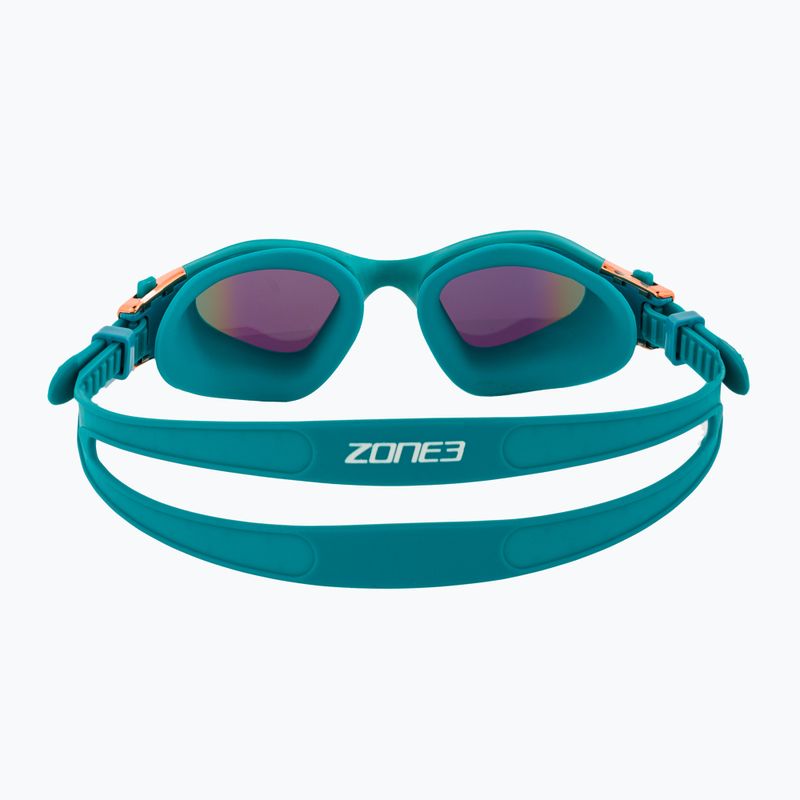 Plavecké brýle ZONE3 Vapour teal/copper 5