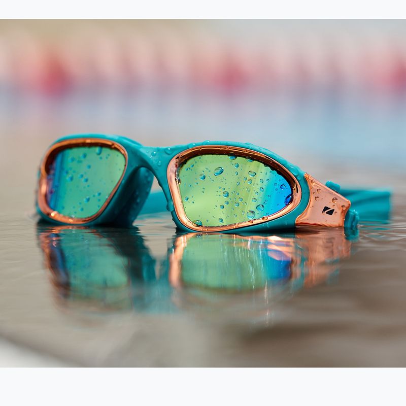 Plavecké brýle ZONE3 Vapour teal/copper 9