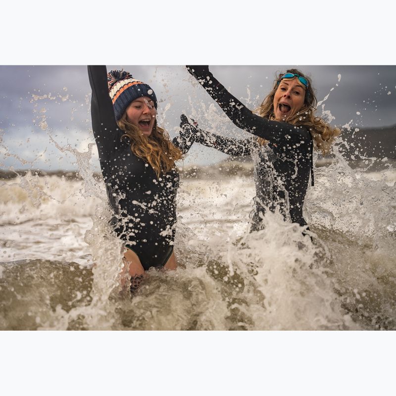 Dámské jednodílné plavky  ZONE3 Yulex black/grey 3