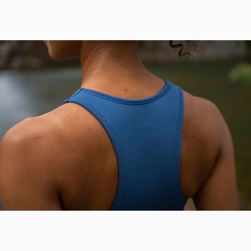 Dámský neopren ZONE3 Yulex Sleeveless multi blue/white 10