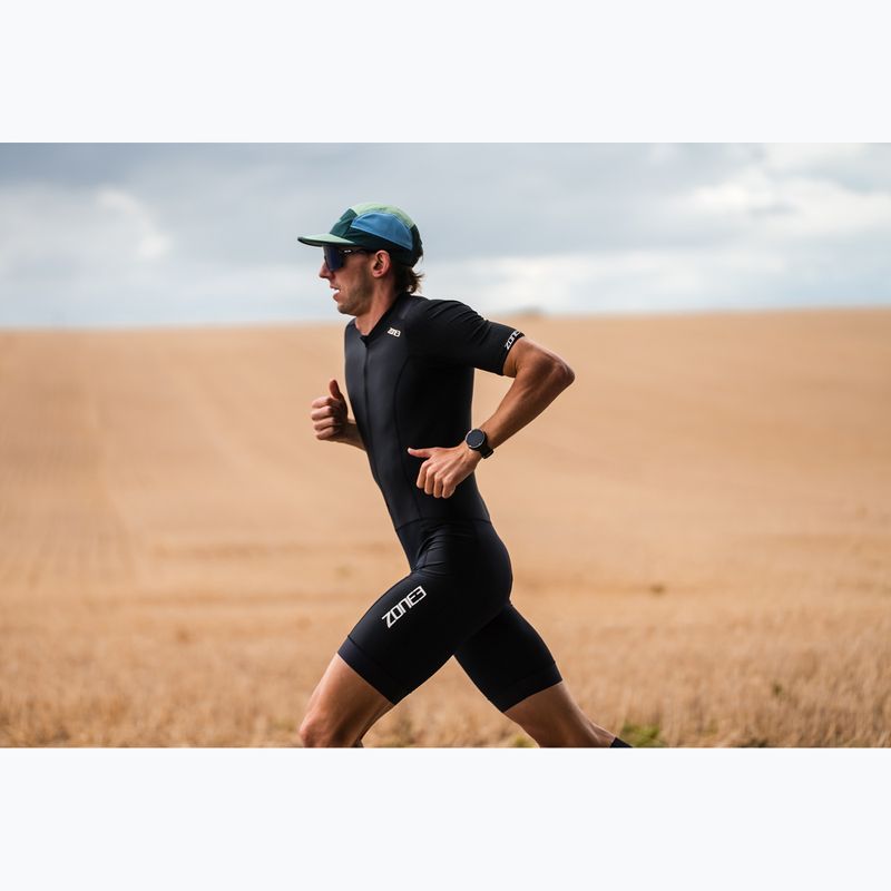 Pánská triatlonová kombinéza ZONE3 Activate+ Trisuit black 13