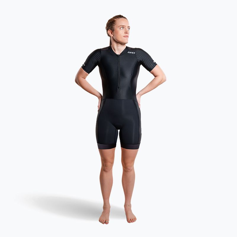 Dámská triatlonová kombinéza ZONE3 Activate+ Trisuit black 4