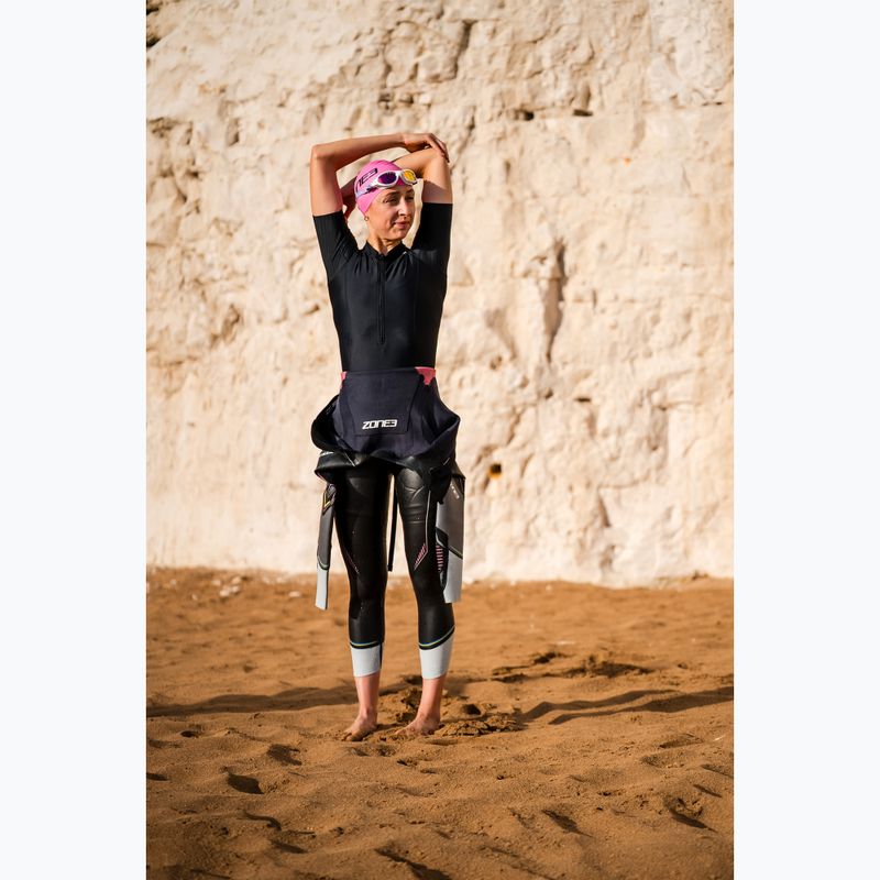 Dámská triatlonová kombinéza ZONE3 Activate+ Trisuit black 12