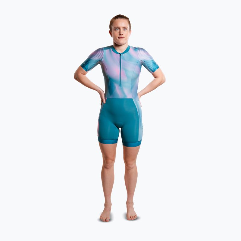 Dámská triatlonová kombinéza ZONE3 Activate+ Trisuit print 3