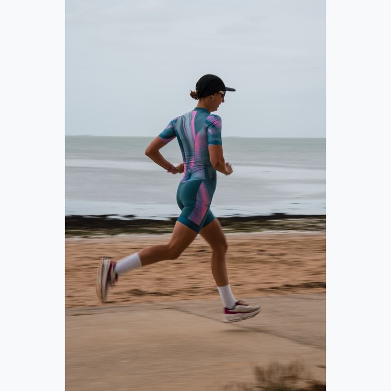 Dámská triatlonová kombinéza ZONE3 Activate+ Trisuit print 10