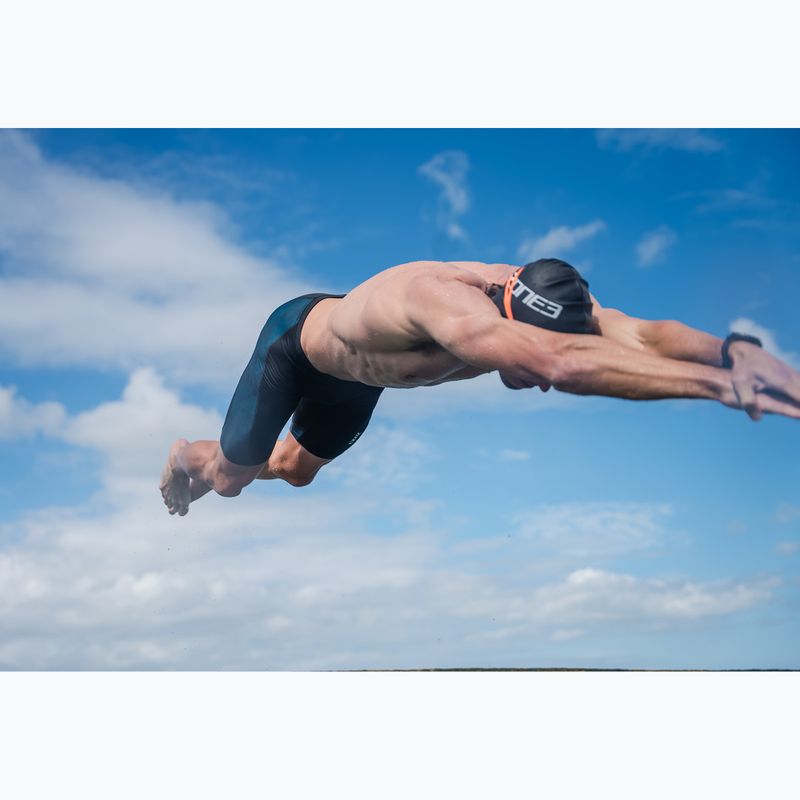 Pánské plavky ZONE3 Performance Speed teal tie dye 11