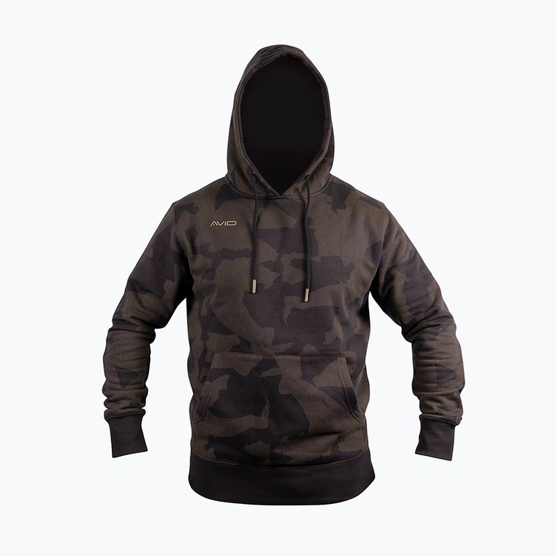 Avid Carp Distortion Camo Hoodie Green A0620109