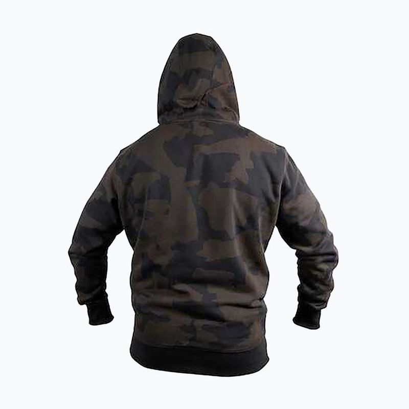 Avid Carp Distortion Camo Hoodie Green A0620109 2