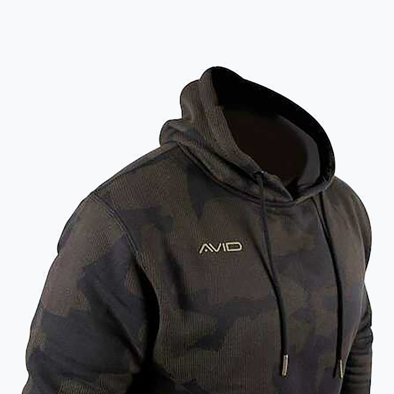 Avid Carp Distortion Camo Hoodie Green A0620109 3