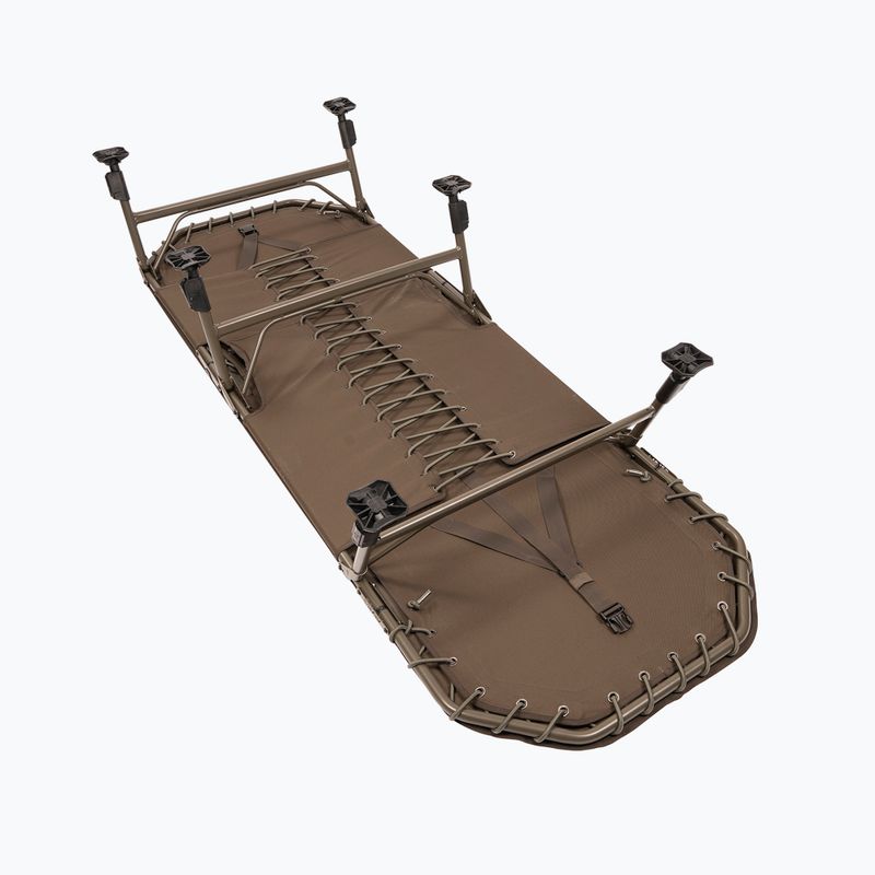 Kaprařská postel Avid Carp Benchmark Leveltech System hnědá A0440019 3