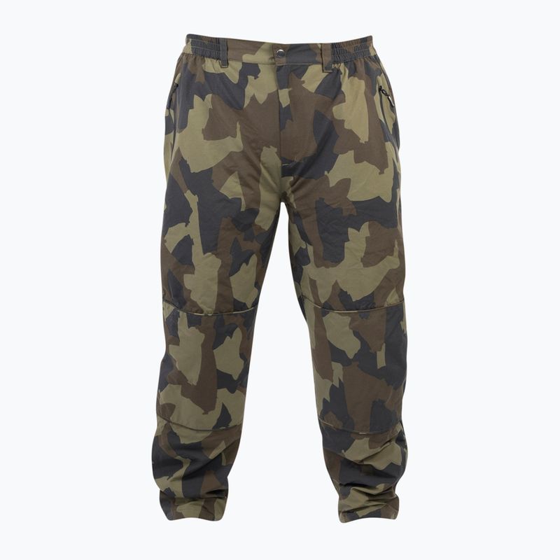 Pánské rybářské kalhoty Avid Ripstop Camo green A0620196