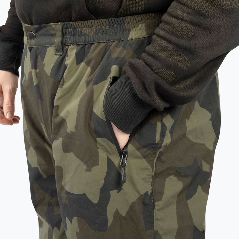 Pánské rybářské kalhoty Avid Ripstop Camo green A0620196 4