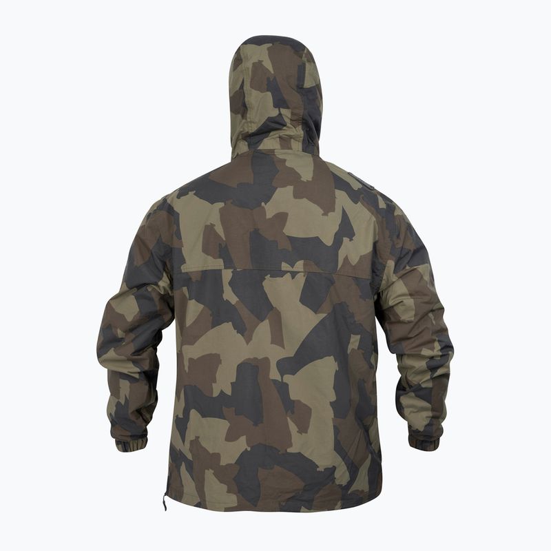 Pánská rybářská bunda Avid Ripstop Camo Pullover Green A0620202 2