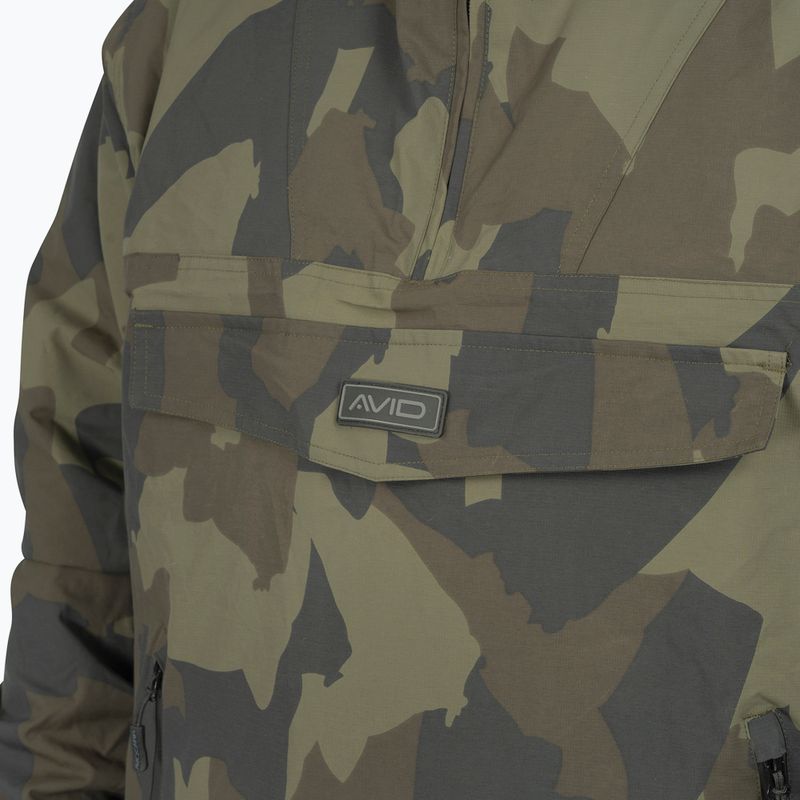 Pánská rybářská bunda Avid Ripstop Camo Pullover Green A0620202 4