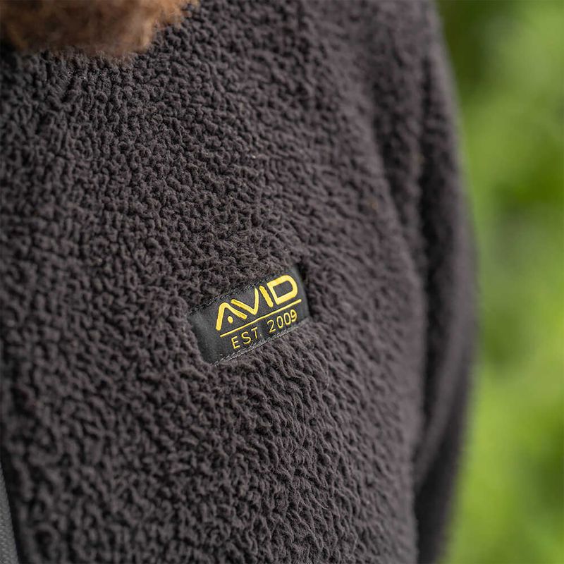 Pánská mikina  Avid Carp Sherpa Pullover black 5