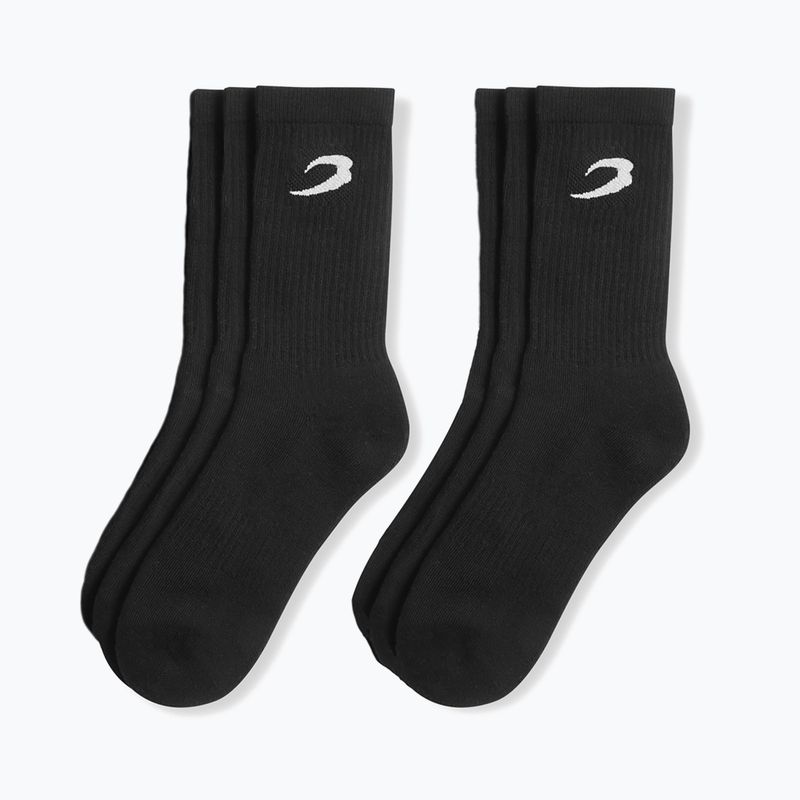 Pánské ponožky BOXRAW Crew 3 pairs black 3