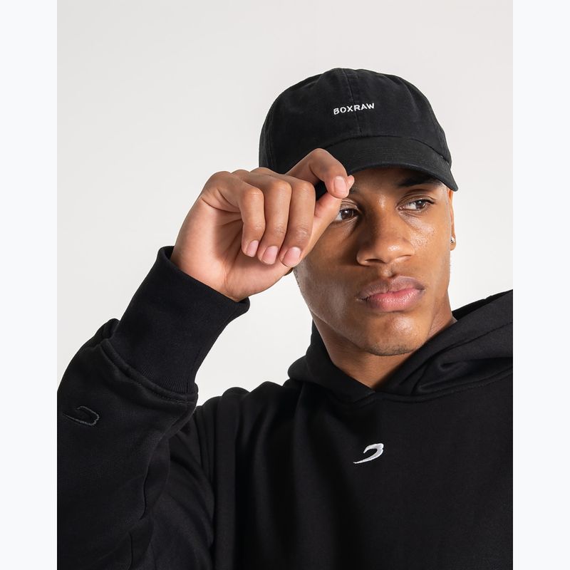 Kšiltovka Boxraw Dad black 4