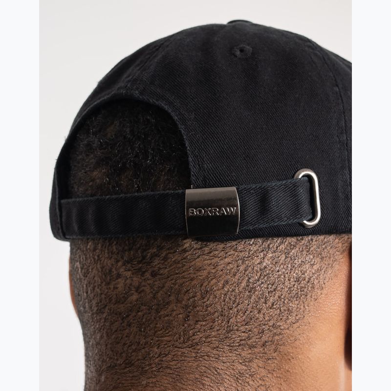 Kšiltovka Boxraw Dad black 5