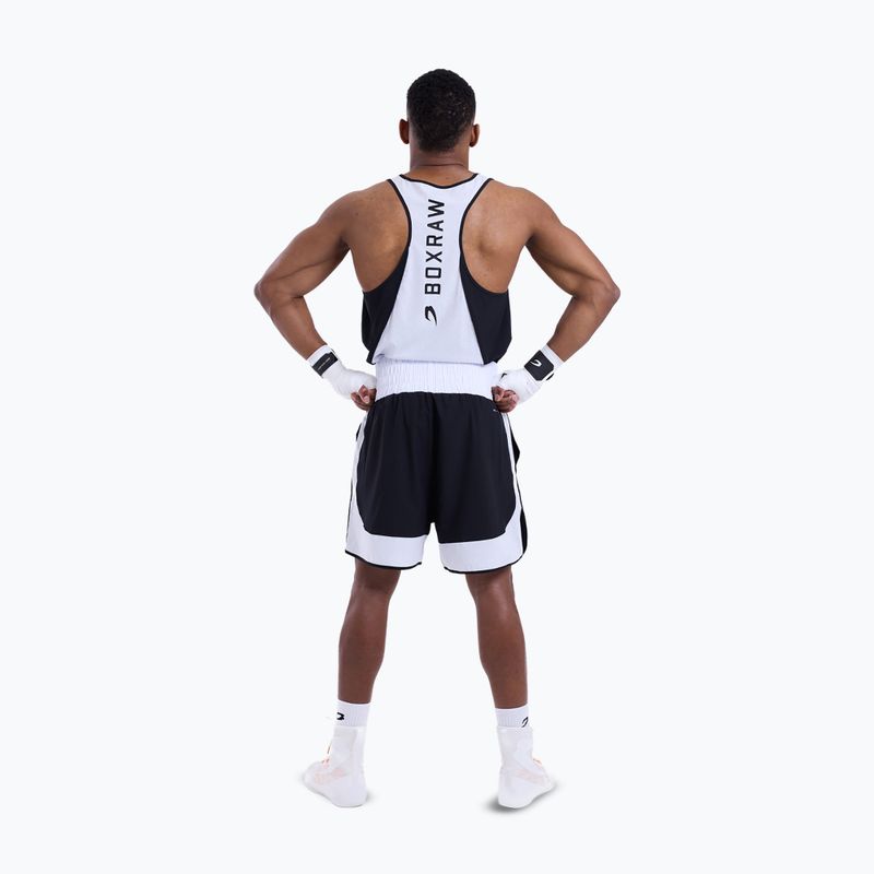 Pánské tréninkové šortky Boxraw Stevenson V2 black/white 3