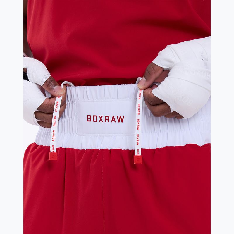 Pánské tréninkové šortky Boxraw Stevenson V2 red/white 8