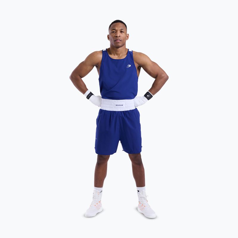 Pánské tréninkové šortky Boxraw Stevenson V2 blue/white 2