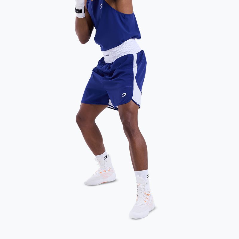 Pánské tréninkové šortky Boxraw Stevenson V2 blue/white 4