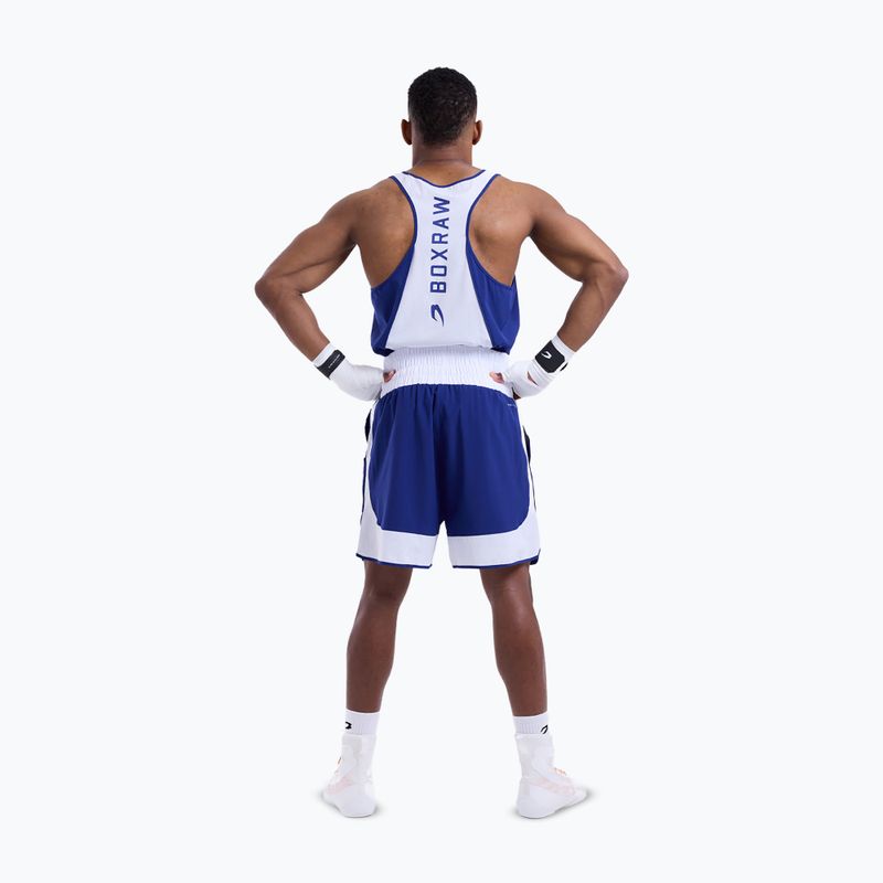 Pánské tričko na lezení Boxraw Stevenson Tank 2.0 blue/white 3