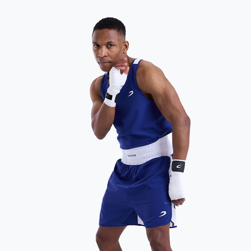 Pánské tričko na lezení Boxraw Stevenson Tank 2.0 blue/white 4
