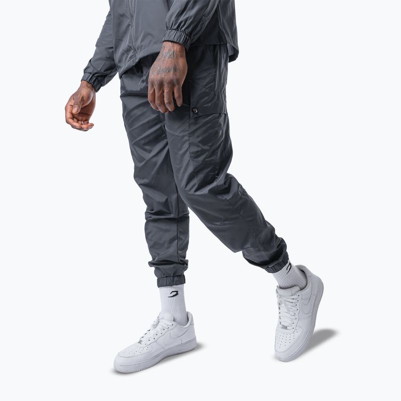 Pánské kalhoty Boxraw Dundee Cargo charcoal 4