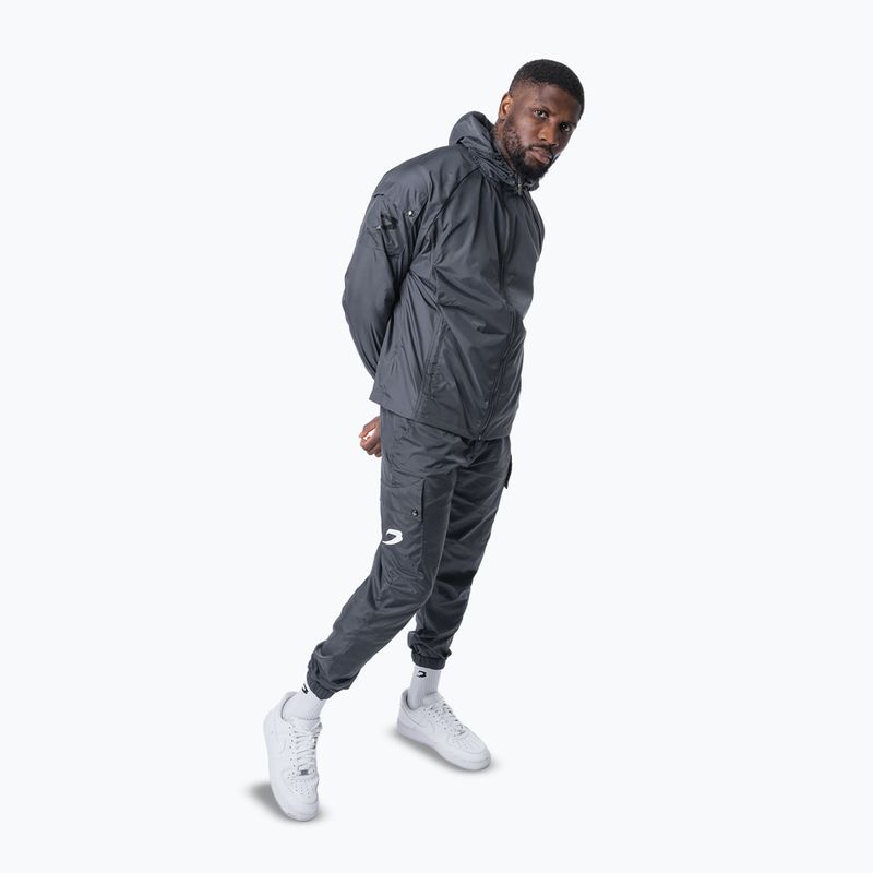 Pánské kalhoty Boxraw Dundee Cargo charcoal 5